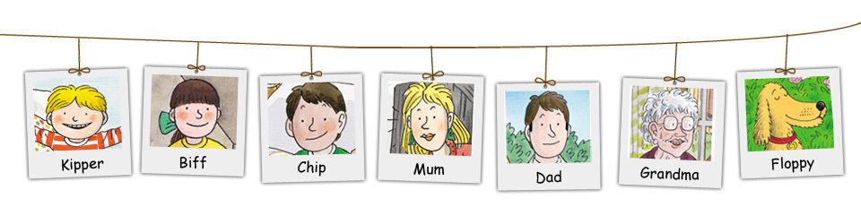 Biff, Chip & Kipper Characters